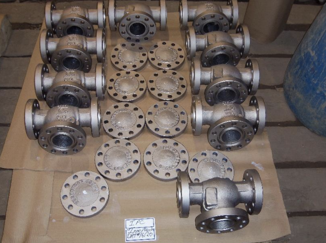 Valve coated in electroless nickel