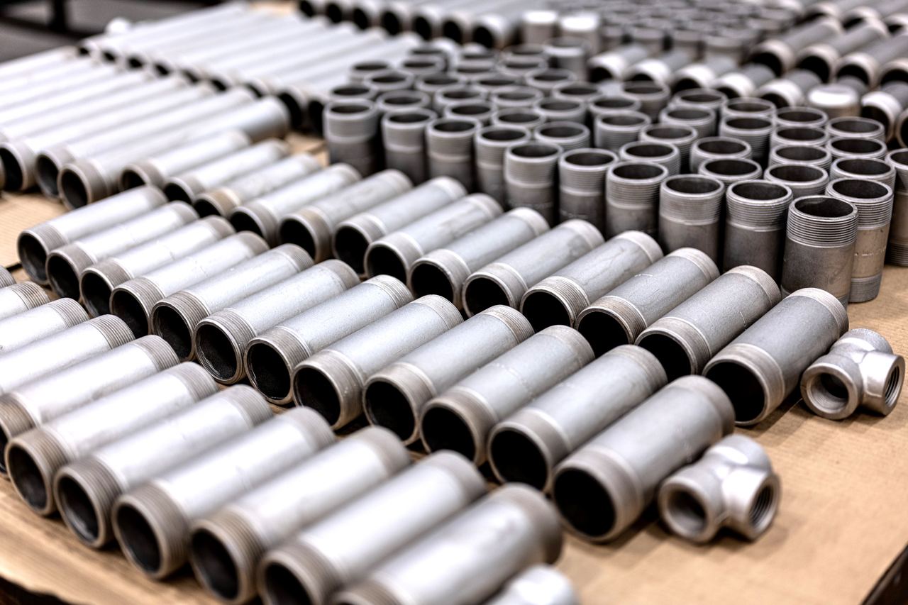 Pipes coated with an FBE Coating