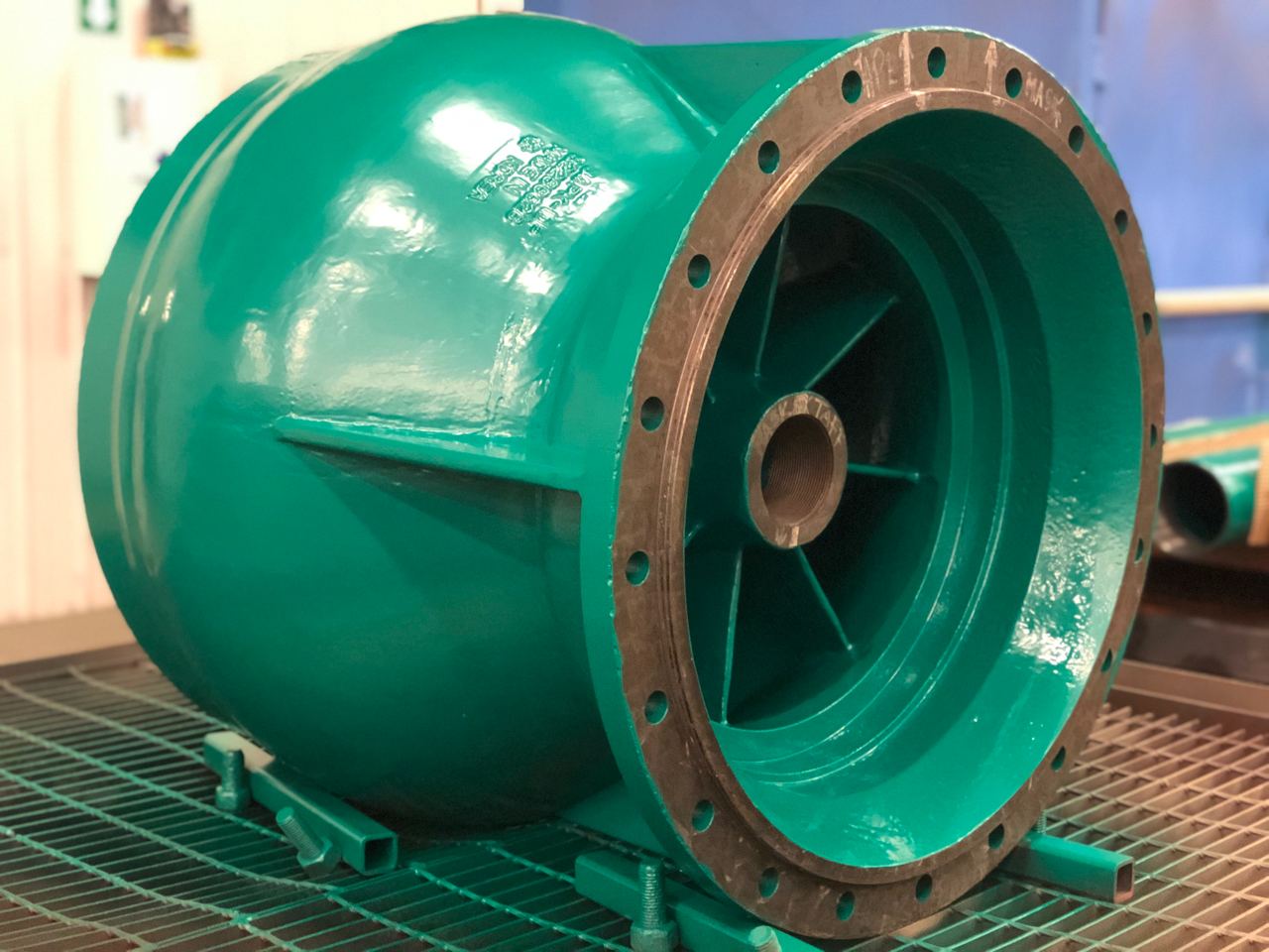 Pipe with fusion-bonded epoxy coating 